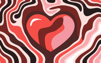 Abstract background poster. Good for fashion fabrics, postcards, email header, wallpaper, banner, events, covers, advertising, and more. Valentine's day, women's day, mother's day background.