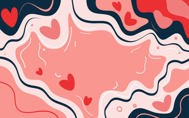 Abstract background poster. Good for fashion fabrics, postcards, email header, wallpaper, banner, events, covers, advertising, and more. Valentine's day, women's day, mother's day background.