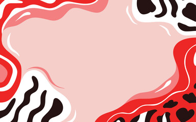 Abstract background poster. Good for fashion fabrics, postcards, email header, wallpaper, banner, events, covers, advertising, and more. Valentine's day, women's day, mother's day background.