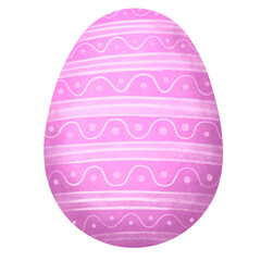 pastel colored Easter eggs illustration. Hand drawn watercolor illustration.