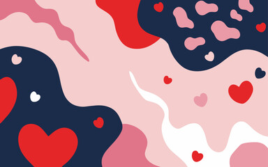Abstract background poster. Good for fashion fabrics, postcards, email header, wallpaper, banner, events, covers, advertising, and more. Valentine's day, women's day, mother's day background.