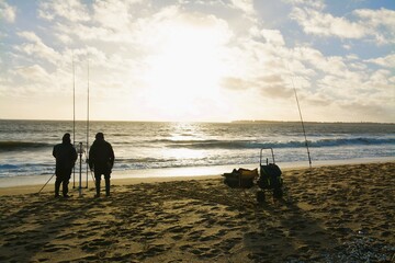 La Baule-Escoublac - La pêche au lancer