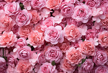 Cute Pink beautiful flowers background desktop hd 4k wallpaper