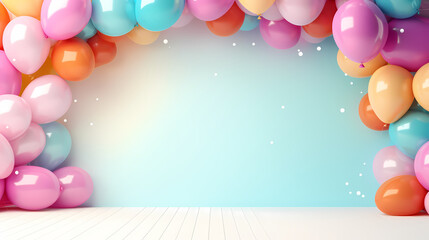 Holiday party background, New Year, birthday, celebration, Christmas background with blank copy space