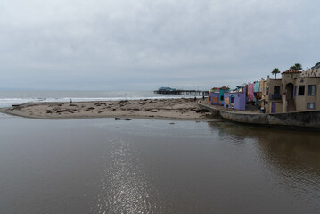 Capitola Venetians, Bomb cyclone causes severe storm and flood damage.