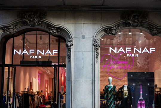 Naf Naf clothing store in Barcelona, Catalonia, Spain