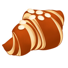 Chocolate croissant 