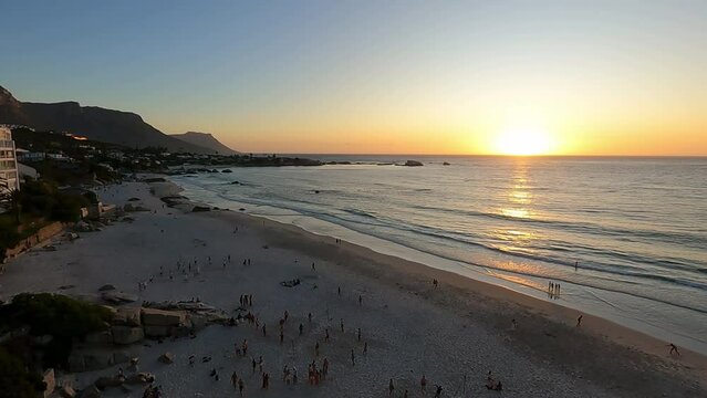 View from the window. Camp's Bay, Clifton beach the second. Cape Town