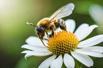 bee on flower