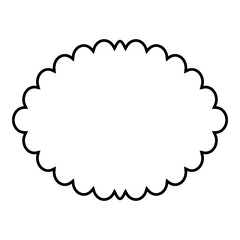 Islamic Frame Design Thin Line Black stroke silhouettes Design pictogram symbol visual illustration