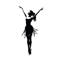 Sensual dancers, to the rhythm of the music