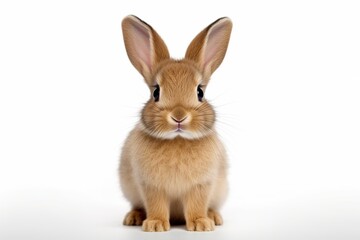 Fototapeta premium Beautiful bunny isolated on white background