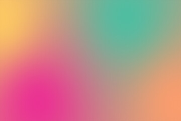 Colouful gradient background. 2d render blur backdrop