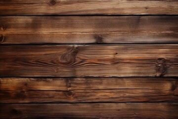 Fototapeta premium Background of brown wooden table