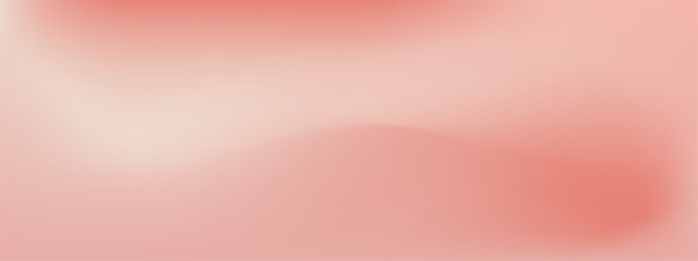 Peach color blurred gradient background. Texture gradient for banner, poster, background, card