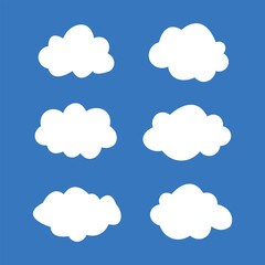 Dream isolated cloud  shape . Vector Illustration for your design.