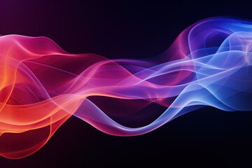 Background of abstract colorful smoke