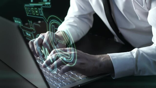 The use of artificial intelligence in business processes.