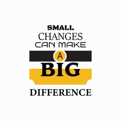 Small changes can make a big difference mug design template
