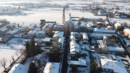 San Giuliano Nuovo - Snow - Italy