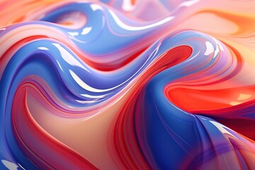 Obraz premium 3d rendering fluid liquid background
