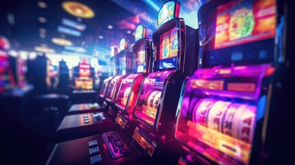 Slot Machines. Games Of Chance Generative AI