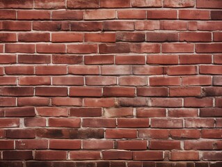 Fototapeta premium Red bricks wall, rustic and vintage, perfect for historical or traditional themes