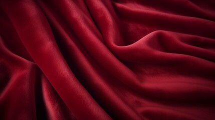 Dark red velvet texture, luxurious and sophisticated, ideal for premium branding or backgrounds