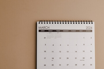 Calendar 2024, and calendar 2025 week start Monday corporate design template vector. Desk calendar...