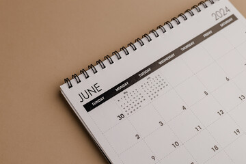 Calendar 2024, and calendar 2025 week start Monday corporate design template vector. Desk calendar...