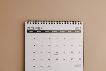 Calendar 2024, and calendar 2025 week start Monday corporate design template vector. Desk calendar 2024.