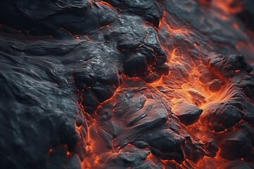 3d render of abstract art 3d background texture with part of rough grunge planet asteroid surface