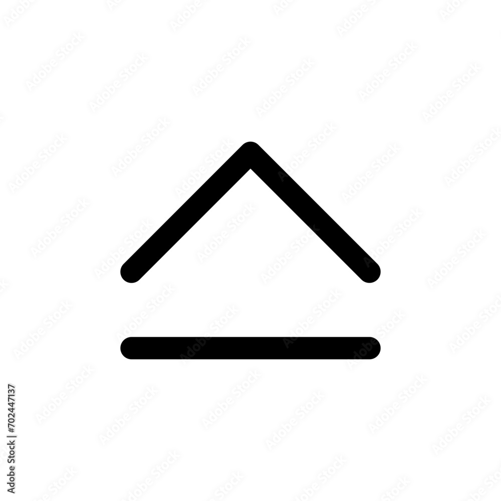 Aufkleber swipe up icon button. Scroll arrow up icon sign - upload icon button, send, export icons