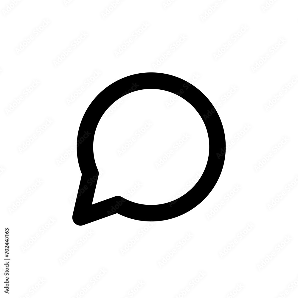 Poster comment icon speech bubble symbol Chat message icons - talk message Bubble chat icon. web vector icon