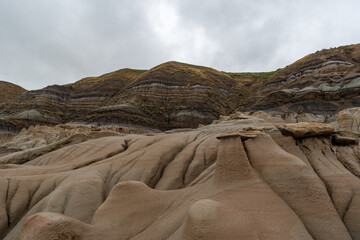 Amazing Hoodoos in Alberta Badlands, Drumheller, Alberta