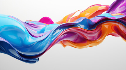 Dynamic  Fluidity - Oil Painting Abstract Background. Captivating abstract background created with fluid colored oil painting techniques, bringing a sense of movement and vibrancy to your design.