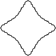 Islamic Amblem Design Thin Line Black stroke silhouettes Design pictogram symbol visual illustration