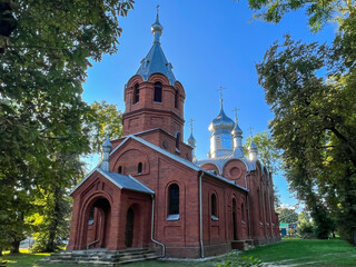 Fototapeta na wymiar Orthodox Church of the Holy Trinity in Dubienka, Poland