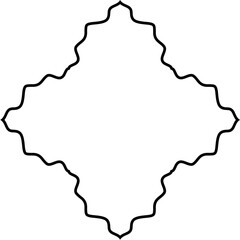 Islamic Amblem Design Thin Line Black stroke silhouettes Design pictogram symbol visual illustration