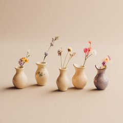 Mini-vases céramique