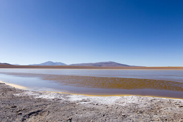 Bolivian lagoon view,Bolivia