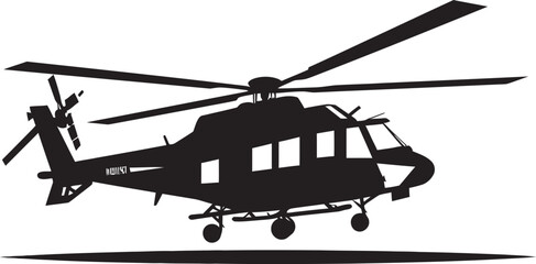 Dynamic Guardian Symbolic Black Helicopter Tactical Fury Iconic Black Combat Helicopter