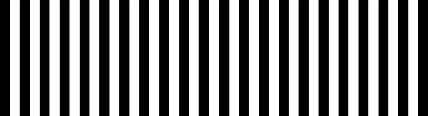 Crosswalk. Top view. Black and white vertical stripes. Vector illustration isolated on white background. Pedestrian crossing icon. Monochrome Pattern.
