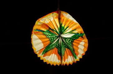 farol de papel, farol de luz, navidad, decoracion