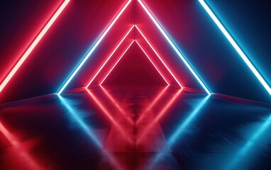 Abstract background in retro wave design and style