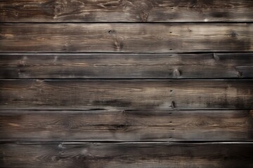 Naklejka premium Top view of dark wood textured background with natural grain patterns and deep, luxurious brown hues