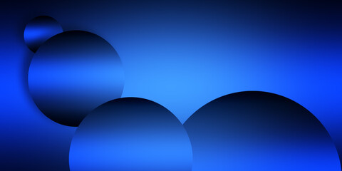 background with bubbles, blue planets with a sphere that have a neat background
