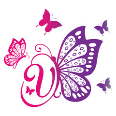 
Butterflies butterfly alphabet font letters monogram svg png, Butterfly Svg, Butterfly Svg Bundle, 
Butterfly Alphabet Monogram Svg, Cut Files for Cricut

