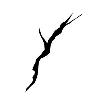recommend clip art: Crack silhouette 