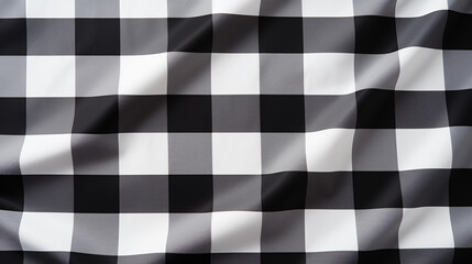 Classic Black and White Checkered Background: Timeless Design for Graphic Projects